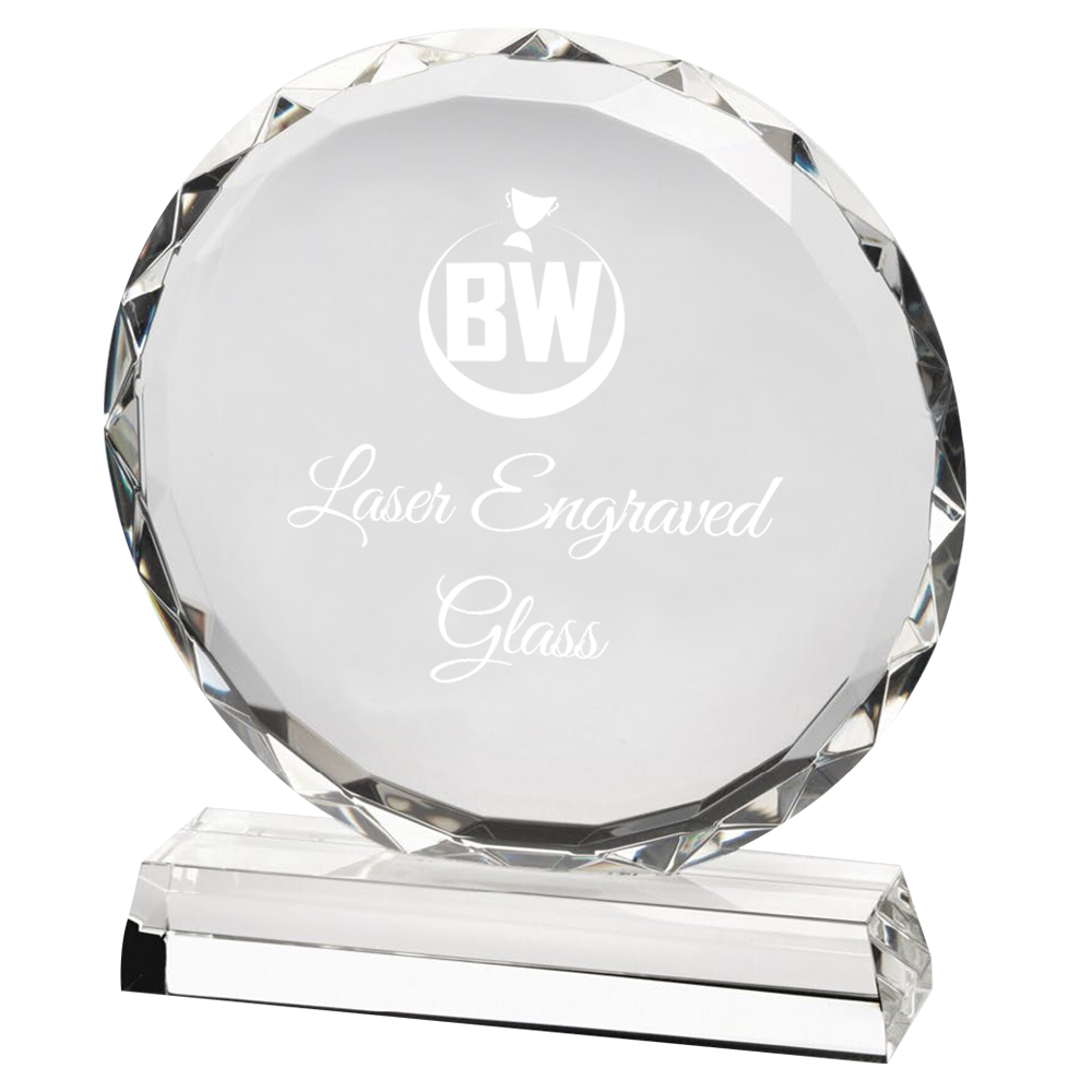 Round Shaped Premier Glass Award (LCG5A/B/C)