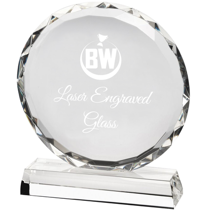 Round Shaped Premier Glass Award (LCG5A/B/C)
