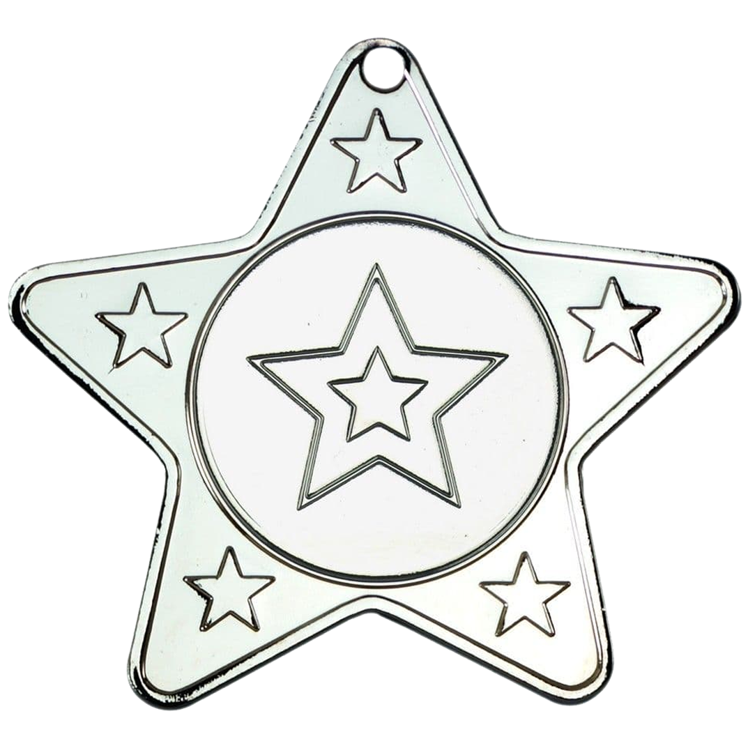 The Original Star Shape Medal BW Trophies