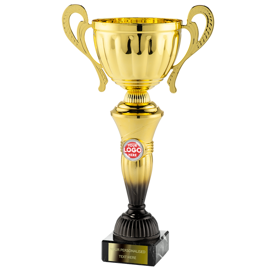 Spectacular Gold Cup on Black Marble Base (MT15115A/B/C/D/E/F)