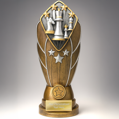 Quality Resin Chess Trophy (FP01B/C chess)