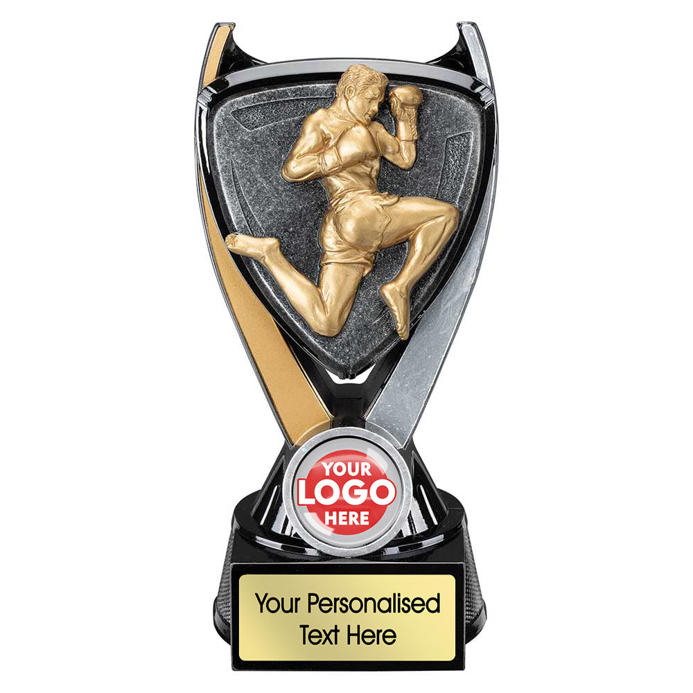 Personalised Kickboxing Fighter Trophy
