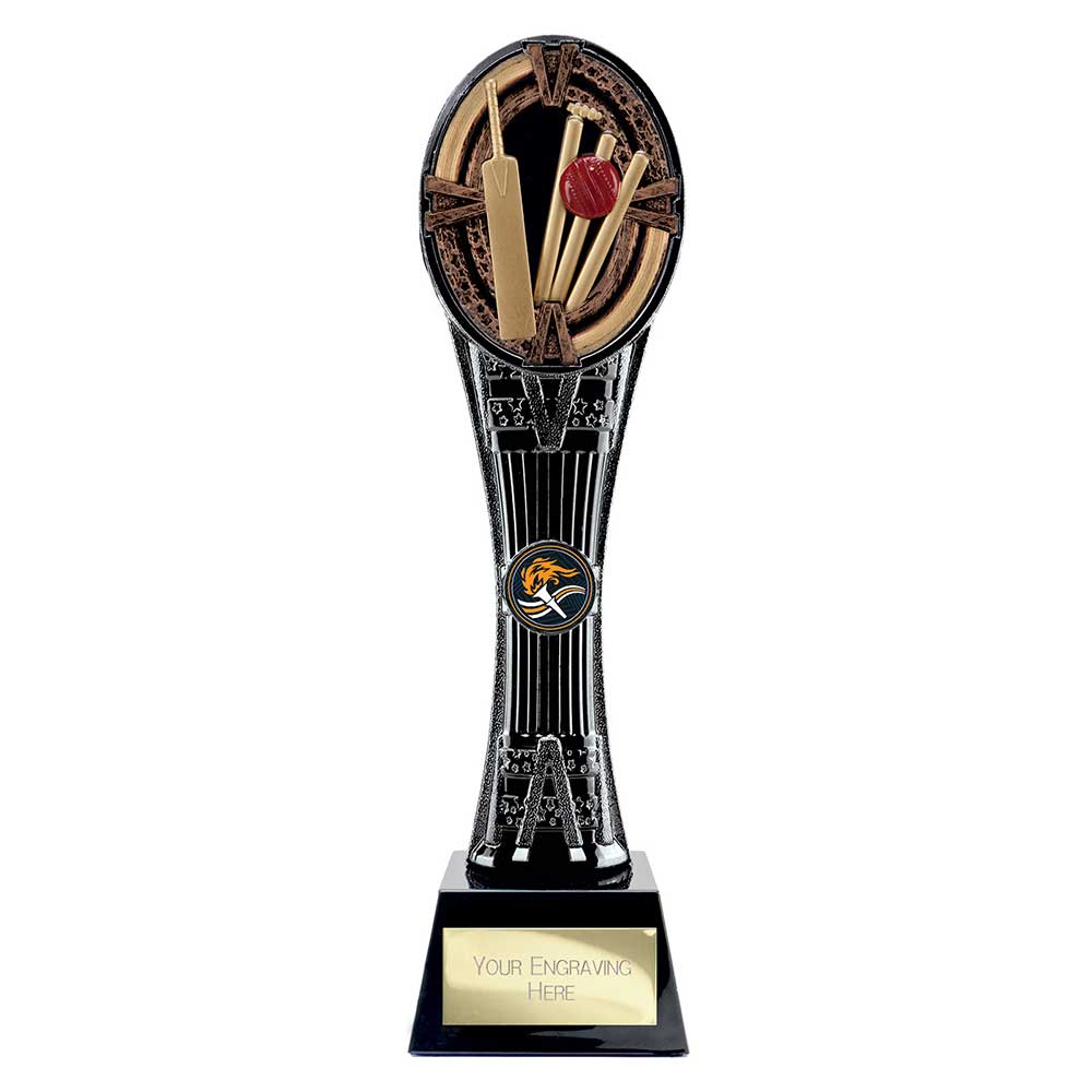 Personalised Cricket Tower Trophy