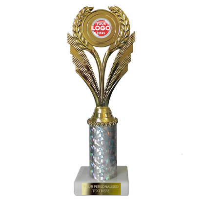 Gold Fancy Top Winged Award (PE8-50)