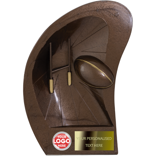 Antique Gold Rugby Trophy Award (PRS7196/7/8XAGG)