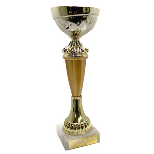 Golden Cup on Marble Stand (K2000302)