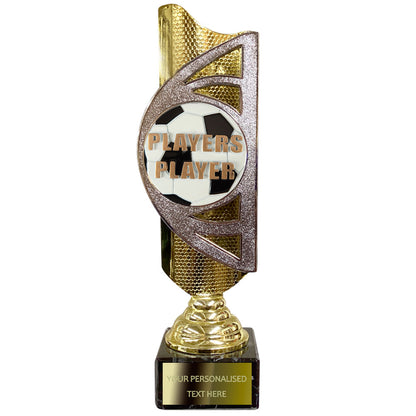 Gold and Silver Football Award (BS21A/B/C) With Embossed Football Design Option