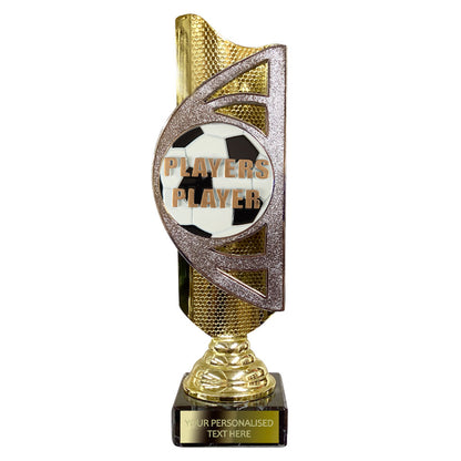 Gold and Silver Football Award (BS21A/B/C) With Embossed Football Design Option