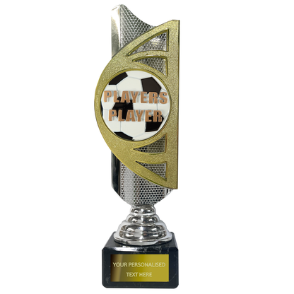 Gold / Silver Award on Marble Base with Embossed Football Disc (BS20B/C) BW Trophies