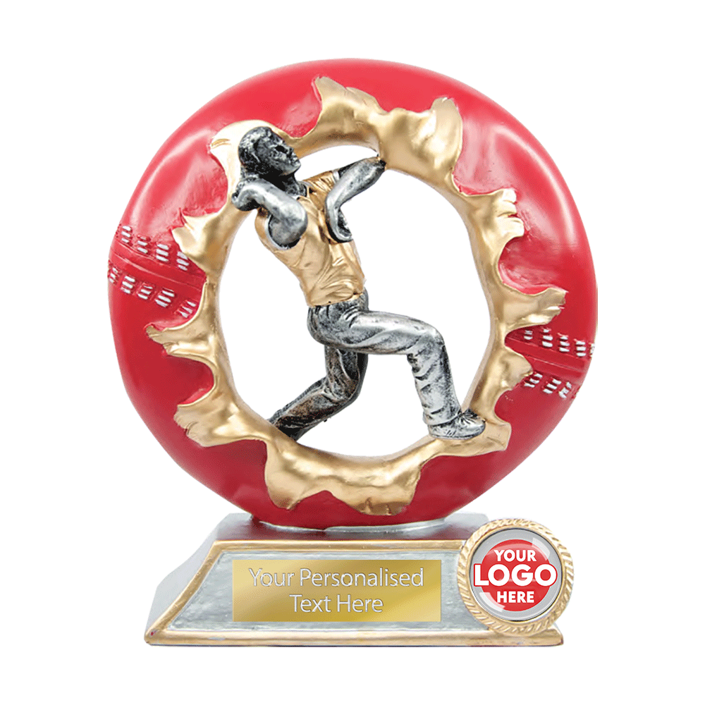 Cricket Bowler & Ball Resin Figurine (RBT22747/59/68SP) BW Trophies