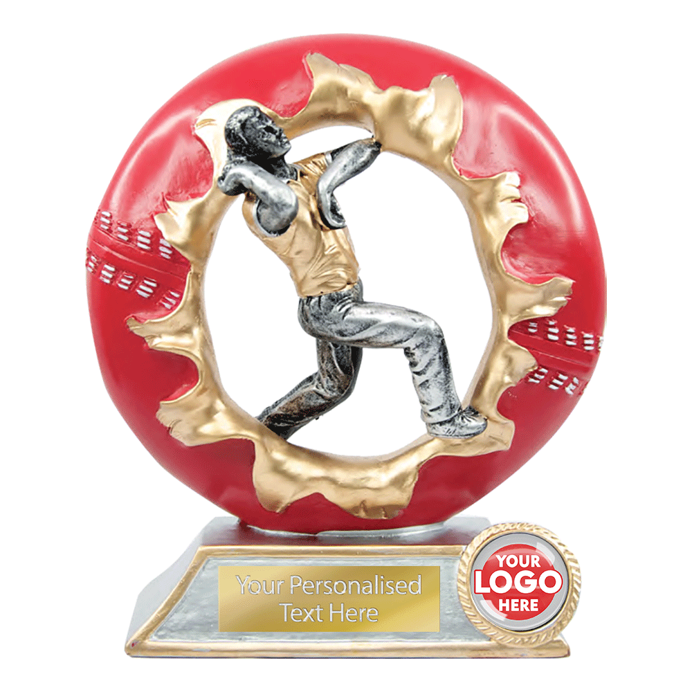 Cricket Bowler & Ball Resin Figurine (RBT22747/59/68SP) BW Trophies