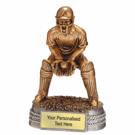 Centurion Gold Cricket Wicket Keeper Trophy