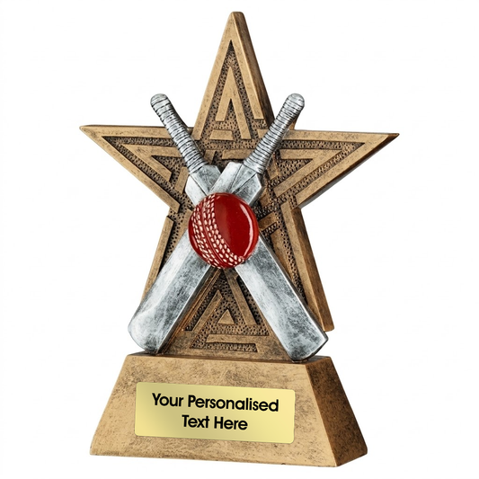 Cricket Star with Bats and Ball Award (RF256 RANGE)