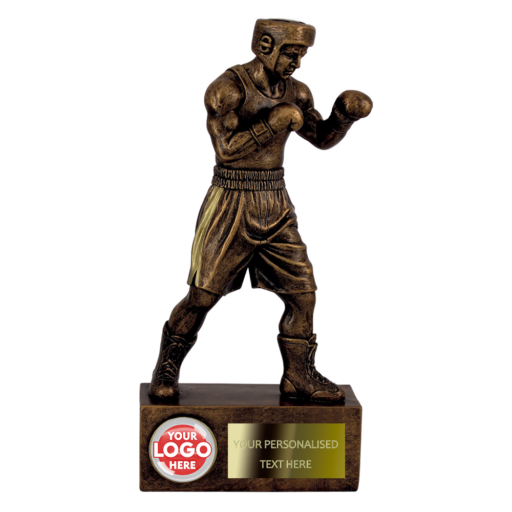 Antique Gold Boxer Trophy (RF4807/8DBU)