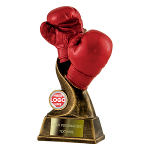 Red Boxing Gloves Trophy Award (RF4817/8DBUGC)