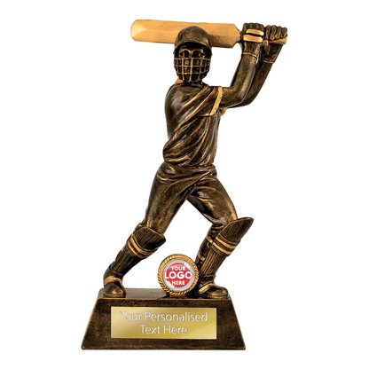 Cricket Batsman Resin Figurine (RFA2206/7/9AG)