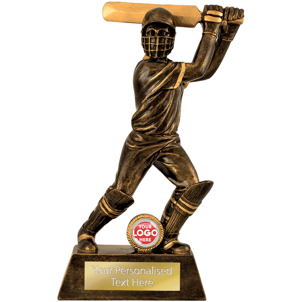 Cricket Batsman Resin Figurine (RFA2206/7/9AG)