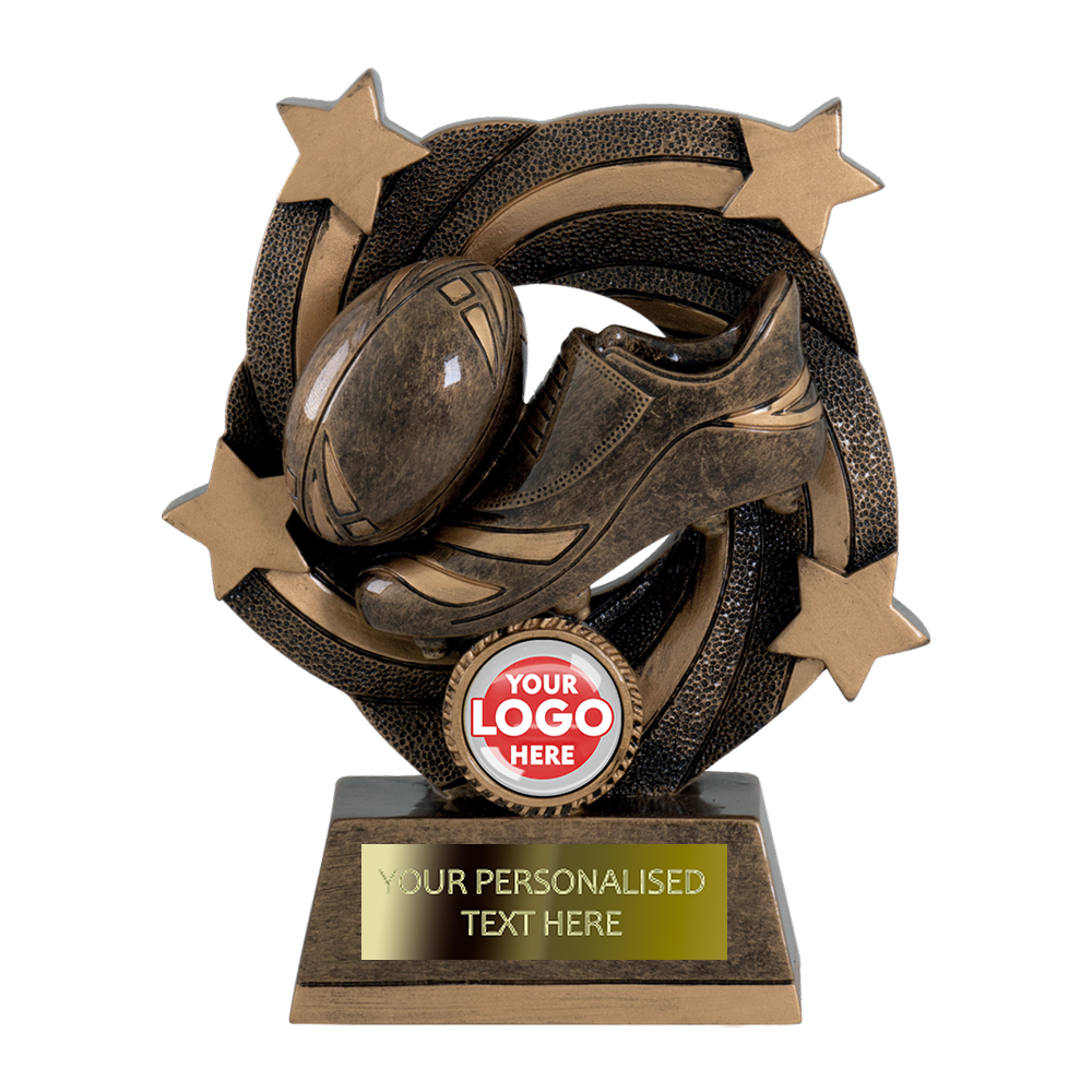 Antique Gold Rugby Award (RFTY1950/55/60AGG)