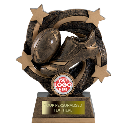 Antique Gold Rugby Award (RFTY1950/55/60AGG)