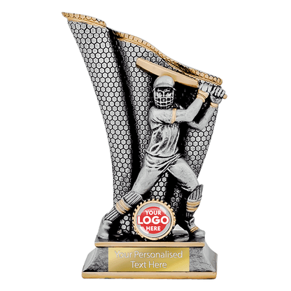 Cricket Batsman Resin Figurine (RFW2206/8) BW Trophies