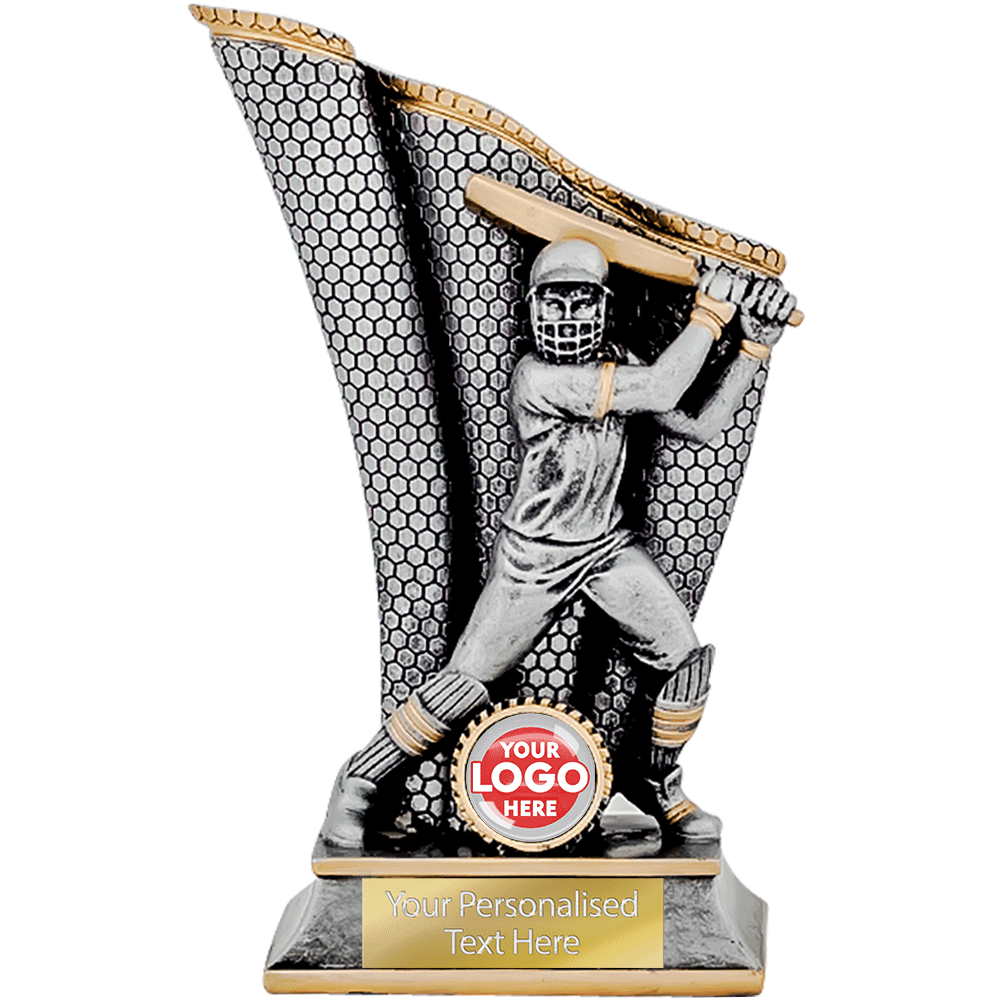 Cricket Batsman Resin Figurine (RFW2206/8) BW Trophies