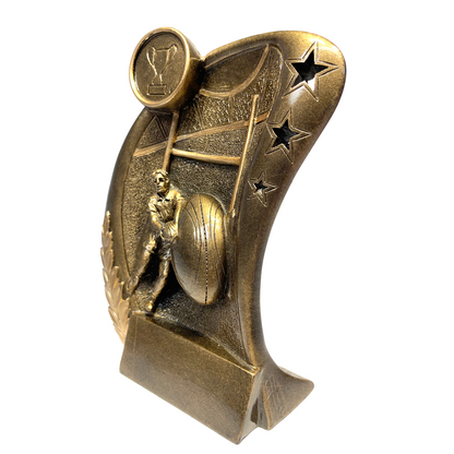 Gold  Rugby Ball & Player Design  (ROST195|196)