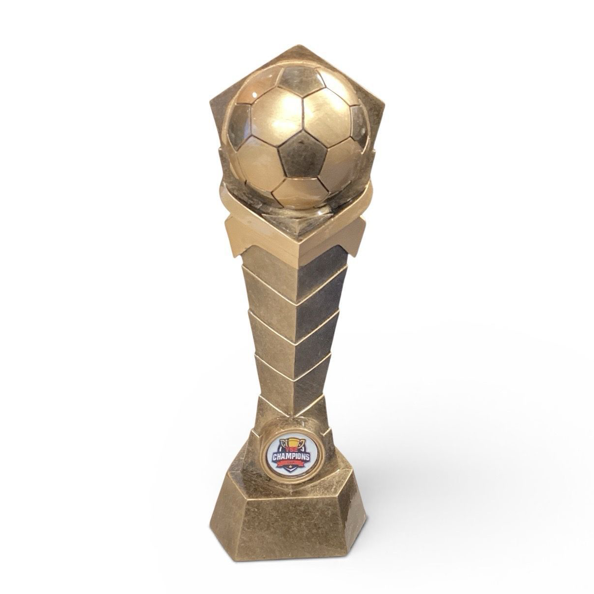Gold Football Column Trophy (RS063)