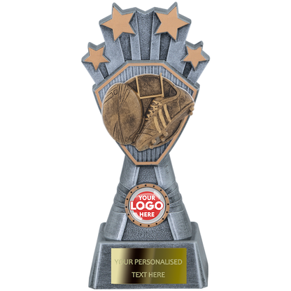 Rugby Trophy Award with Boot&Ball (SC3/4GG57)