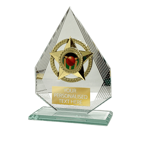 Cricket Glass Trophy Award (SL3A)