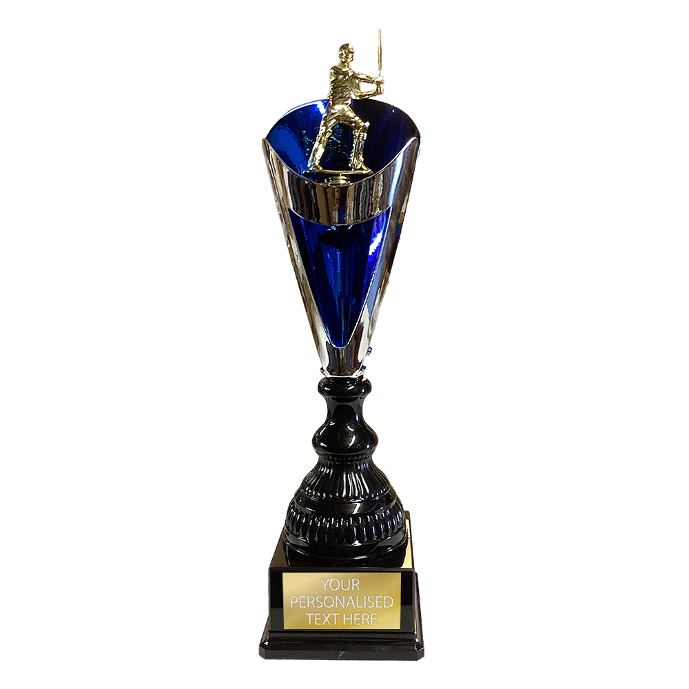 Large and Heavy Quality Cricket Trophy with Golden Batsman (SP377A/B)
