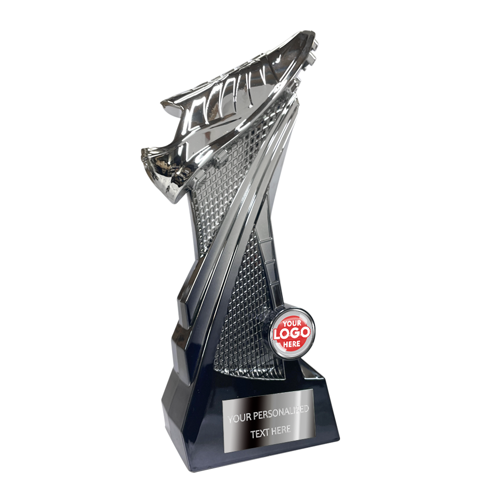 Stunning Silver and Black Football Shoe (SRS411/12/13)