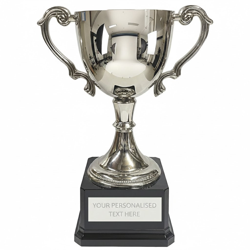 Silver Nickel Cup Trophy (SV880) BW Trophies