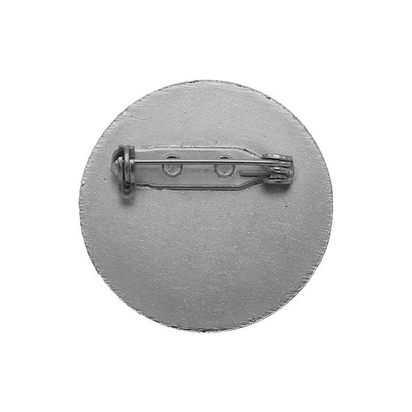 Steel Pin Badge with Logo of Your Choice - 30mm
