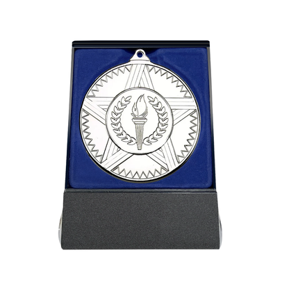 Multichoice Medal in Blue Flipover Box
