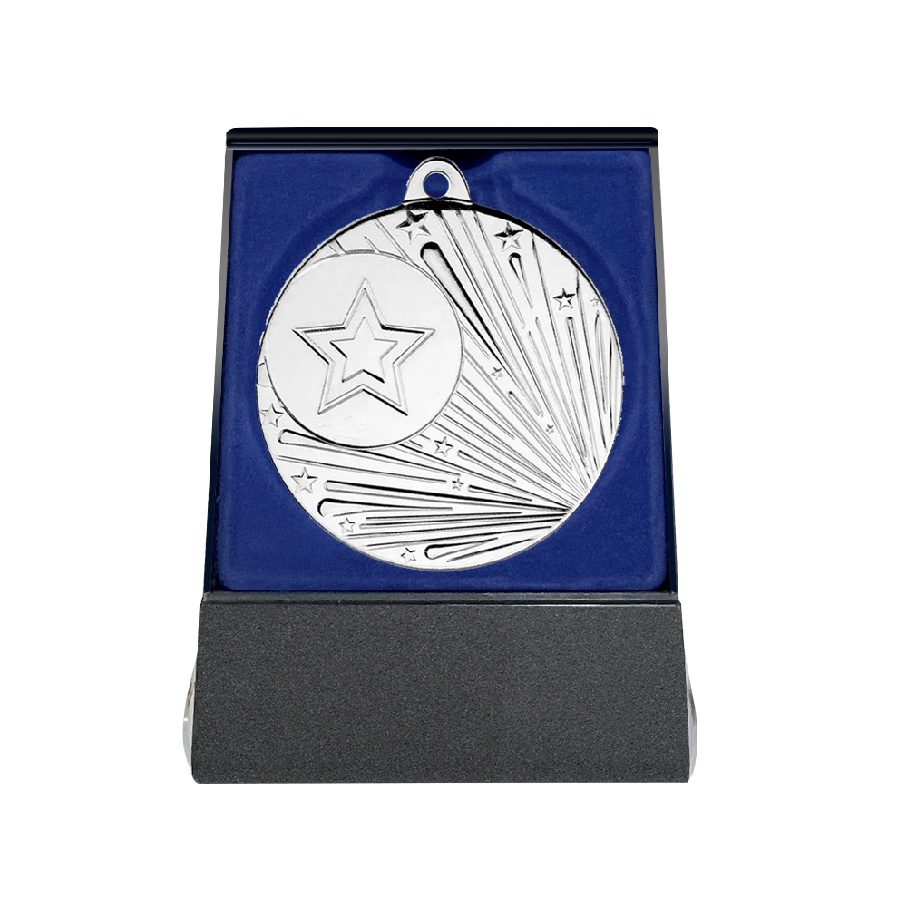 Multichoice Medal in Blue Flipover Box