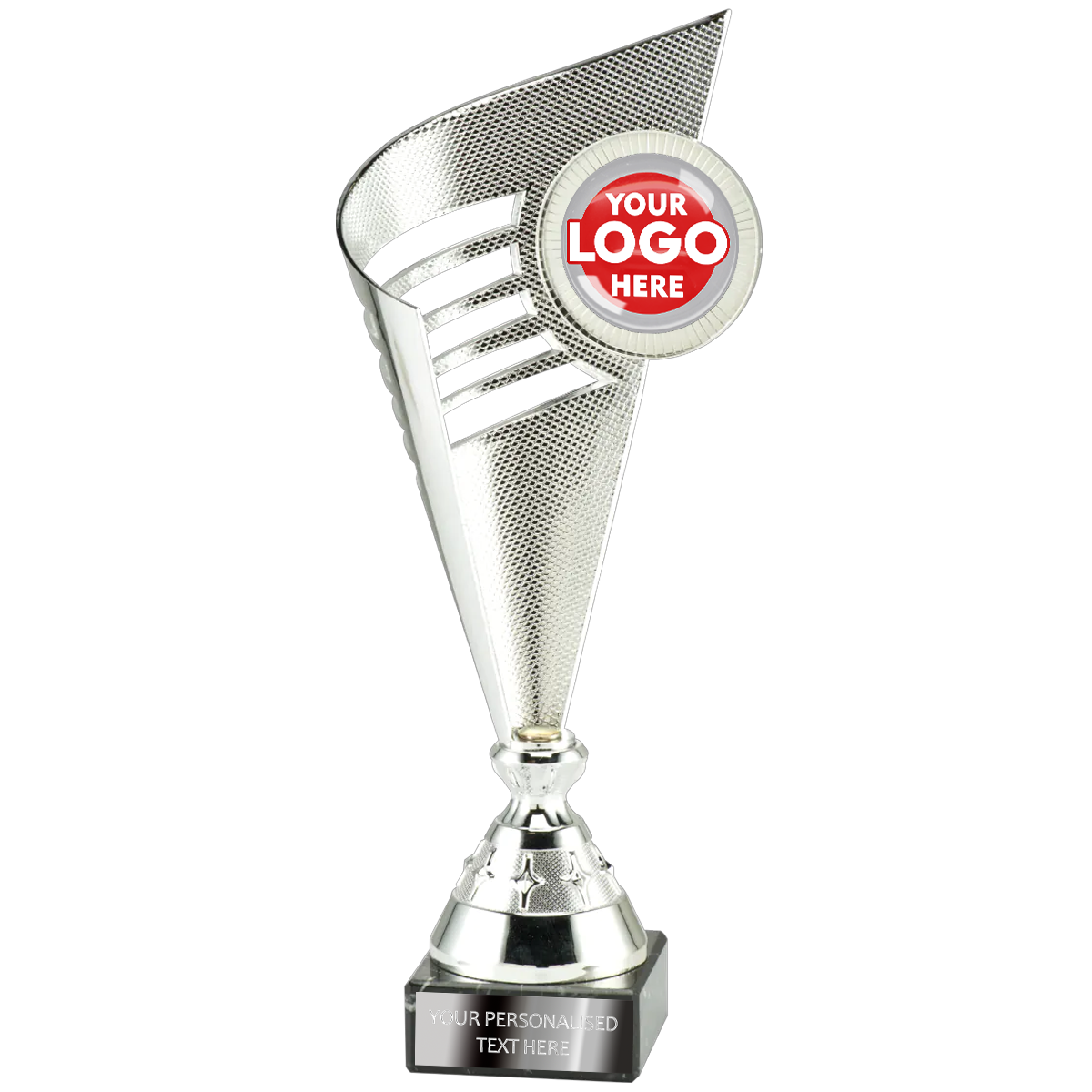 Dazzling Trophy Award in Silver (BL.006B.02.A/B/C) BW Trophies