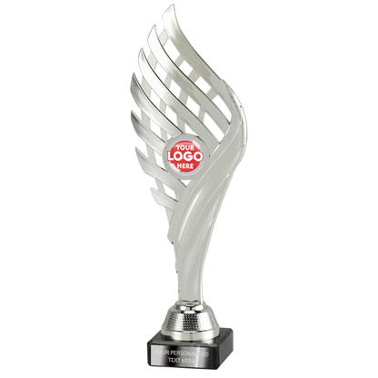 Wing-shaped Trophy Award in Gold/Silver/Bronze (SET35001/2/3A)