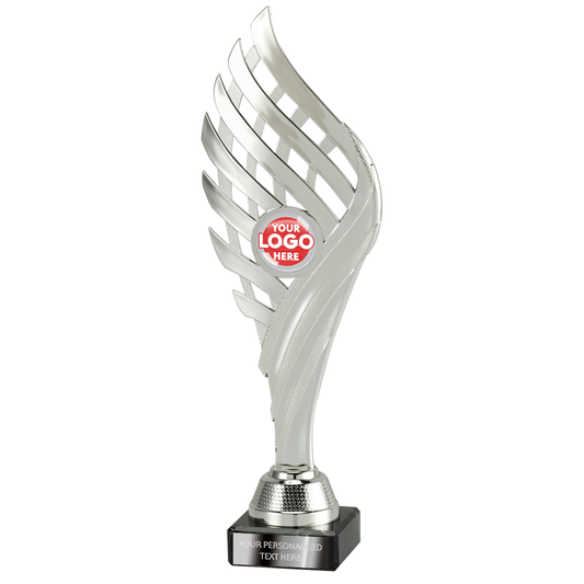 Wing-shaped Trophy Award in Gold/Silver/Bronze (SET35001/2/3A)