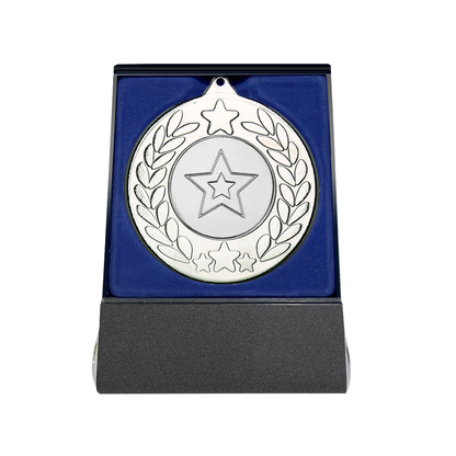 Multichoice Medal in Blue Flipover Box