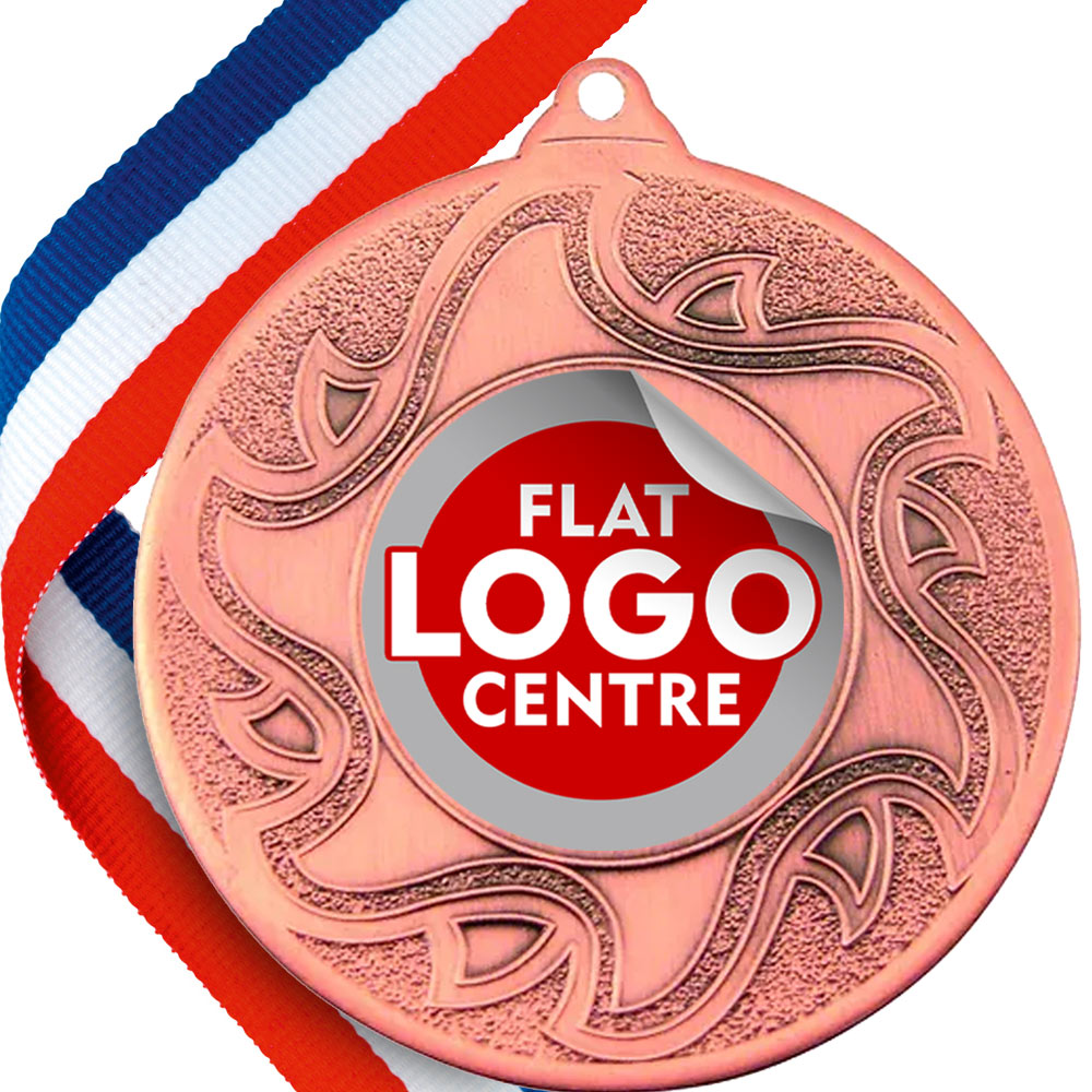 Sunshine Design Medal with Flat Logo centre
