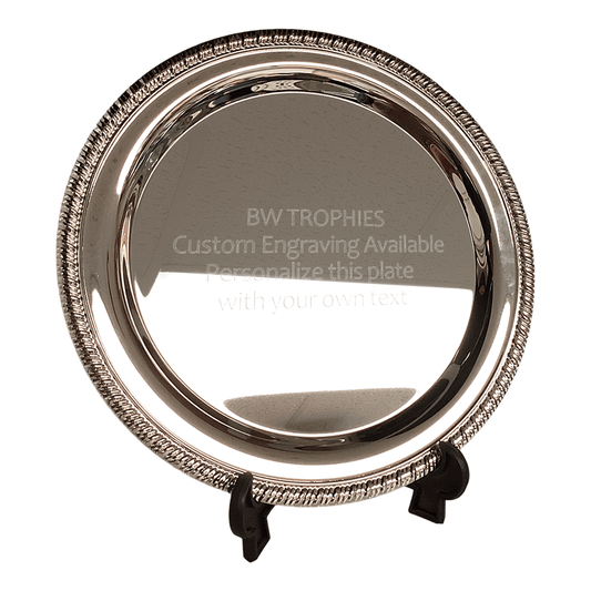 Wreath Design Salver (Plate) (T041D)