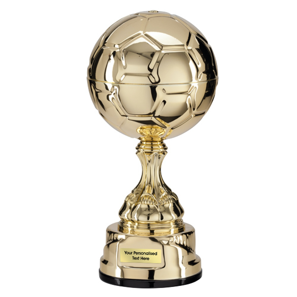 Large 3D Gold Football Trophy (TR15583A) BW Trophies