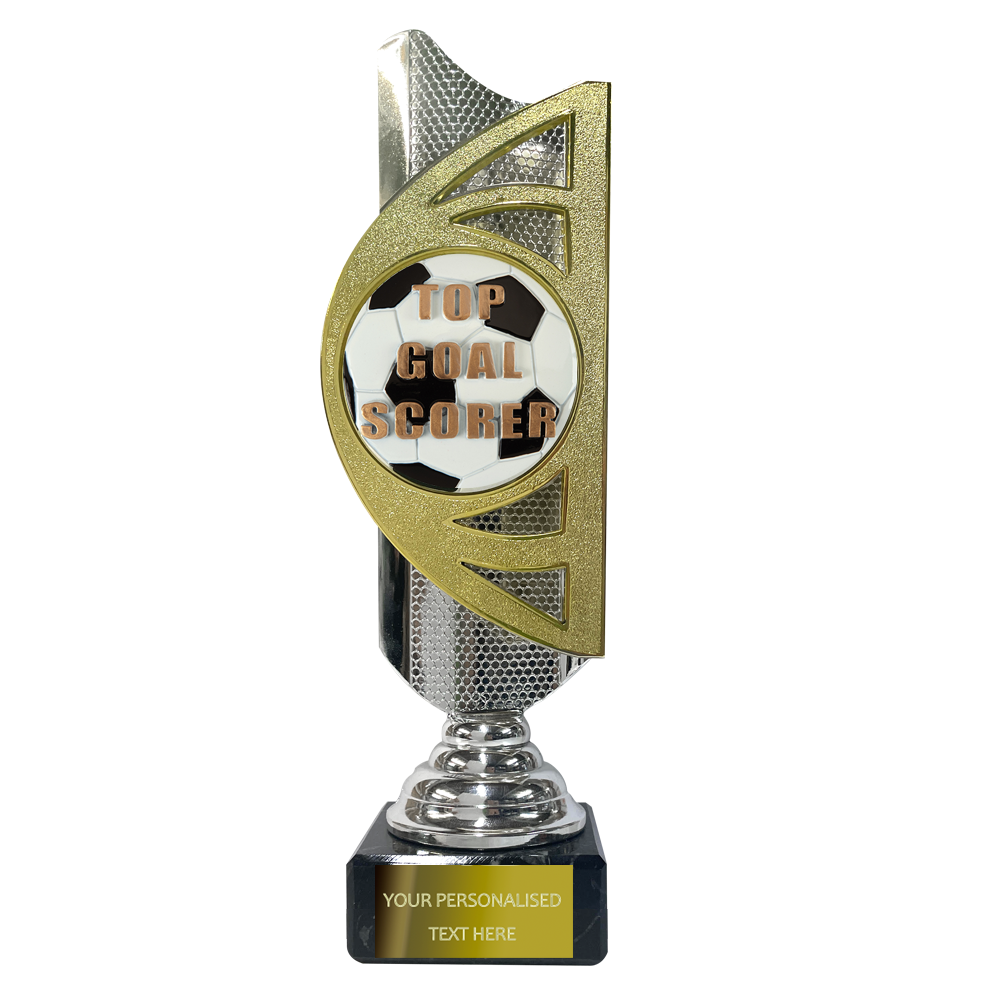 Gold / Silver Award on Marble Base with Embossed Football Disc (BS20B/C) BW Trophies