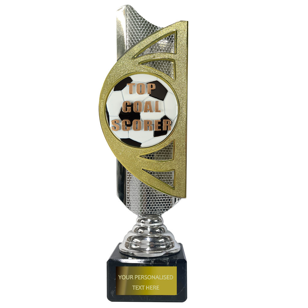 Gold / Silver Award on Marble Base with Embossed Football Disc (BS20B/C) BW Trophies