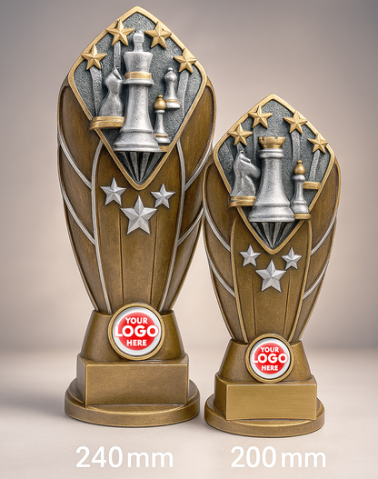 Quality Resin Chess Trophy (FP01B/C chess)