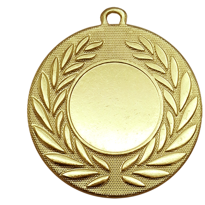 50mm Classic Wreath Medal on a Ribbon