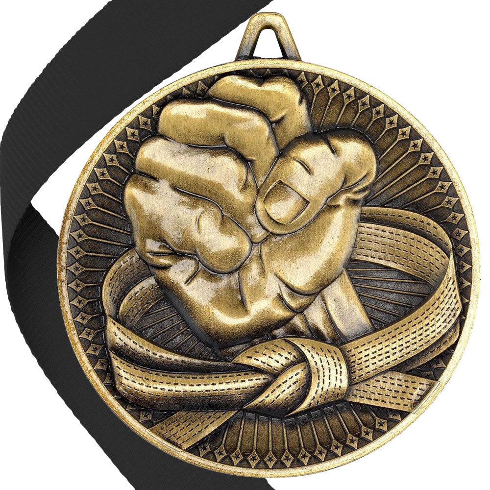 Martial Arts Antique 60mm Medal