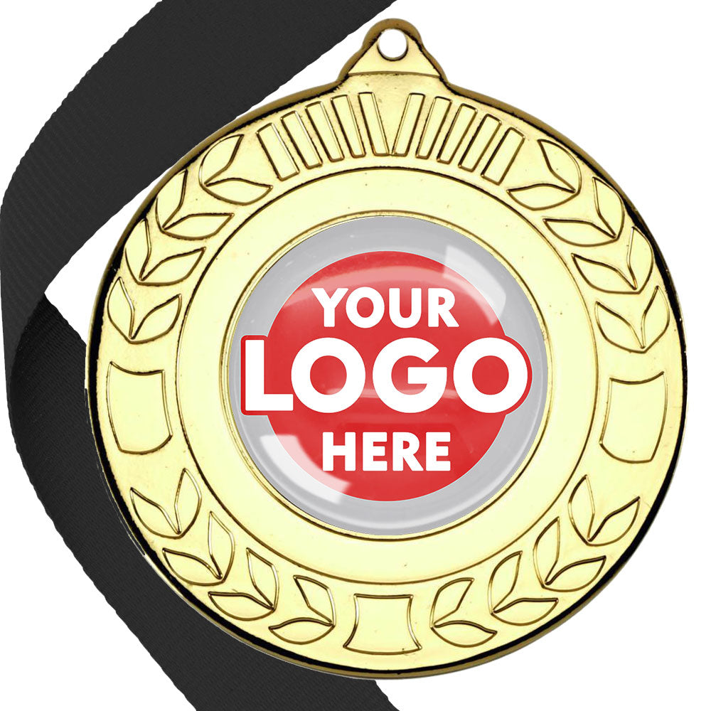 50mm Original Laurel  Medal on a Ribbon