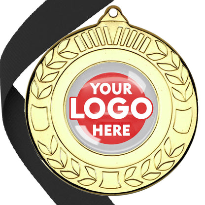 50mm Original Laurel  Medal on a Ribbon