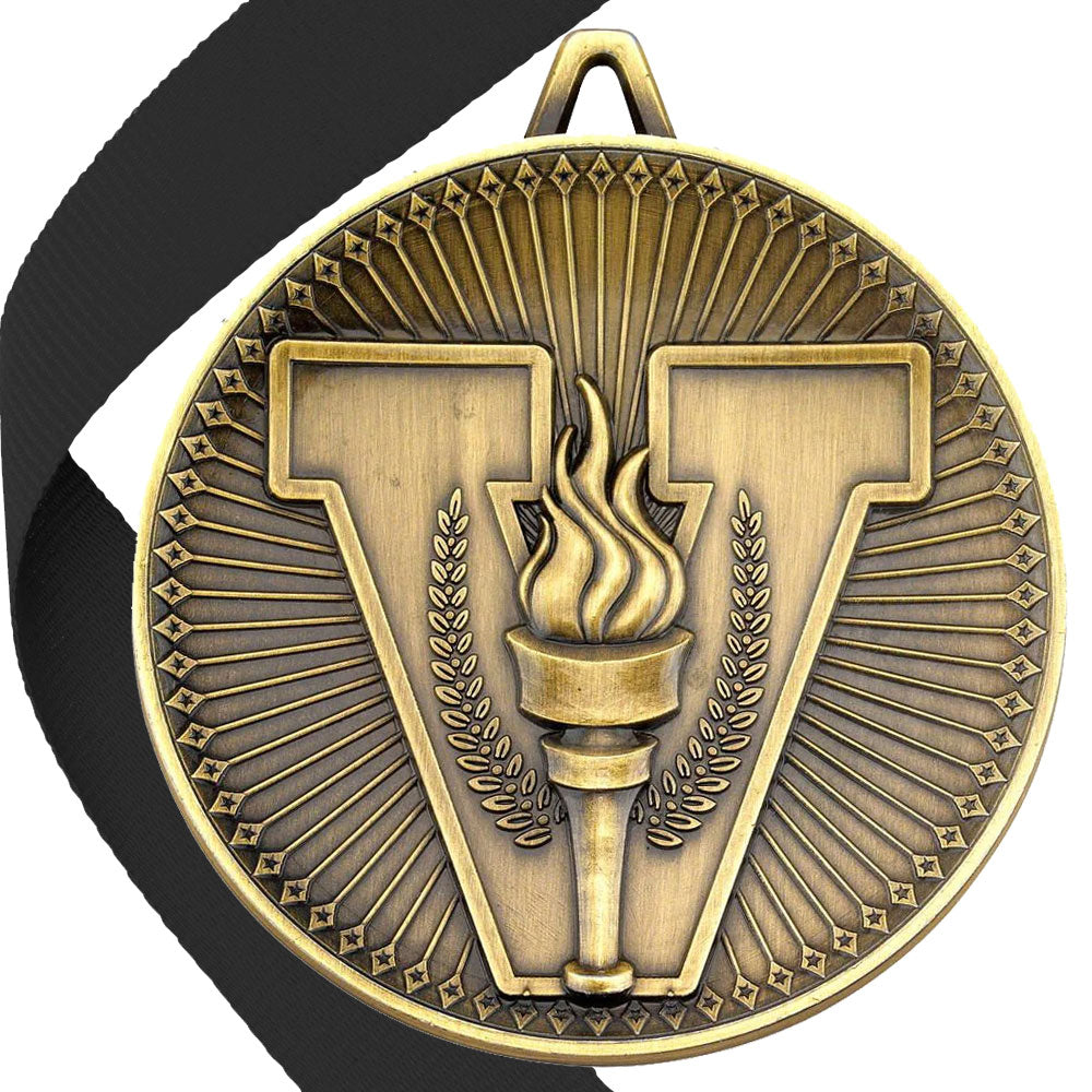 Victory Torch 60mm Medal